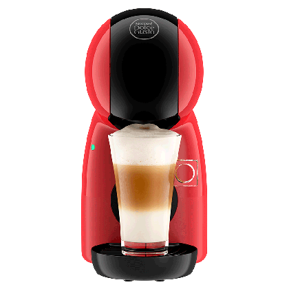 Pogled sa prednje strane PICCOLO XS BY KRUPS® - CRVENA NESCAFÉ® Dolce Gusto® aparat za kafu