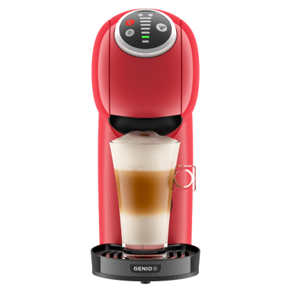 Pogled sa prednje strane GENIO S PLUS BY KRUPS® - CRVENA NESCAFÉ® Dolce Gusto® aparat za kafu