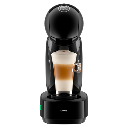 Front view Infinissima Manual Black Dolce Gusto® Coffee Machine