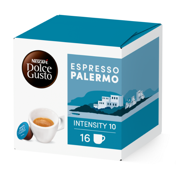 Pack of 16 Expresso Palermo (16 pods)NESCAFÉ® Dolce Gusto® coffee pods