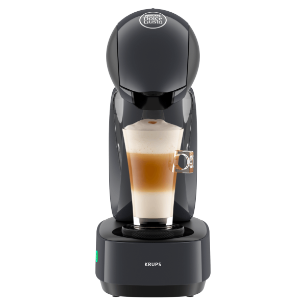 Pogled sa prednje strane INFINISSIMA Tamno siva NESCAFÉ® Dolce Gusto® aparat za kafu